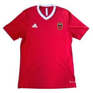 Adidas Phoenix Rising FC Jersey AEROREADY Soccer Futbol Football Shirt Red Men L